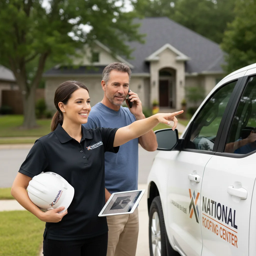 National Roofing Center customer support in Denison